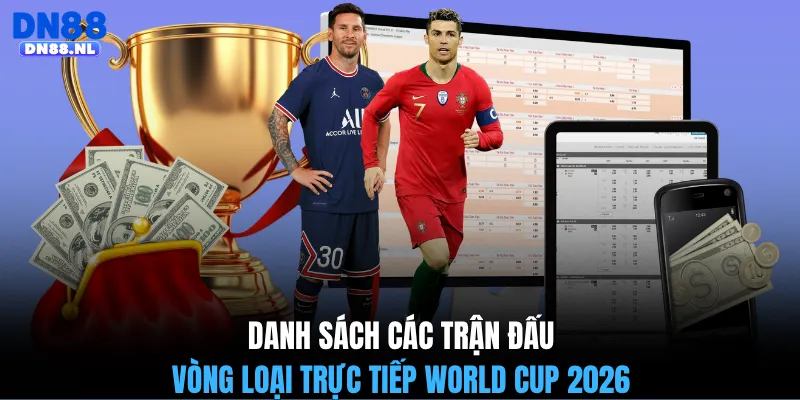 Danh sách các trận đấu vòng loại trực tiếp World Cup 2026