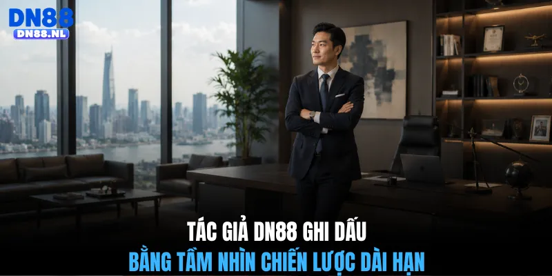 Tác giả DN88 ghi dấu bằng tầm nhìn chiến lược dài hạn